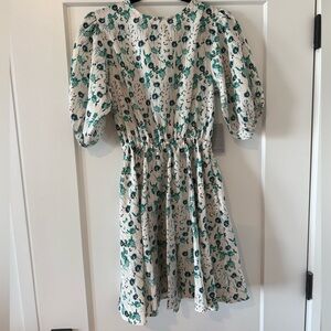 MELLODAY Floral Open Back Dress